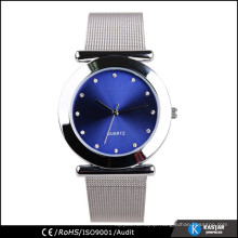 alloy case lady mesh watch band